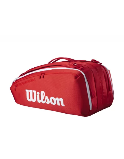 Wilson Super Tour Wilson Red 15PK 2025 - torba na rakiety