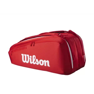 Wilson Super Tour Wilson Red 9PK 2025 - torba na rakiety