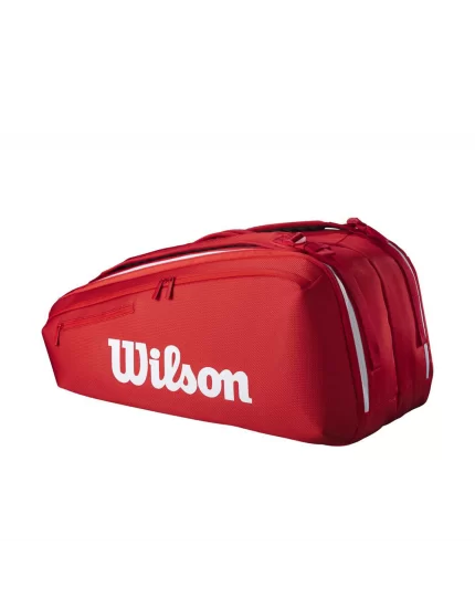 Wilson Super Tour Wilson Red 9PK 2025 - torba na rakiety