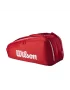 Wilson Super Tour Wilson Red 9PK 2025 - torba na rakiety