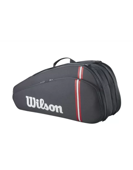 Wilson Tour 6 PK Racket Bag Black - torba na rakiety