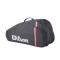 Wilson Tour 6 PK Racket Bag Black - torba na rakiety