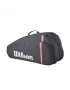 Wilson Tour 6 PK Racket Bag Black - torba na rakiety