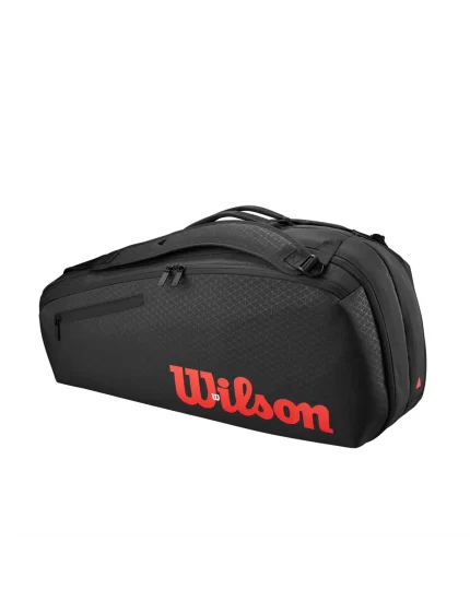 Wilson Clash V3.0 6PK Racquet Bag Black Infrared - torba na rakiety