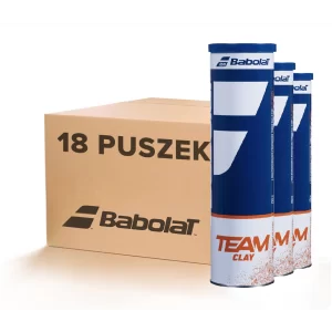 Babolat Team Clay (4 szt.) - karton (18 puszek)