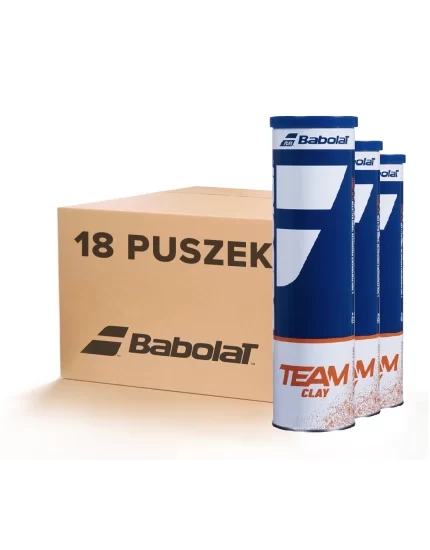 Babolat Team Clay (4 szt.) - karton (18 puszek)