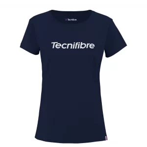 Tecnifibre Team Cotton Tee Marine - dziewczęca koszulka