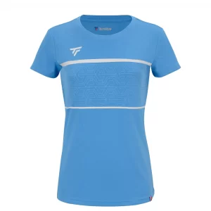 Tecnifibre Team Tech Tee Azur - dziewczęca koszulka