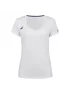 Babolat Play Cap Sleeve Top Girl Biała - koszulka tenisowa
