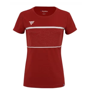 Tecnifibre Team Tech Tee Cardinal - dziewczęca koszulka