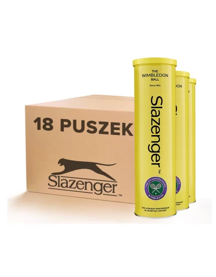 Slazenger Wimbledon 4  - karton (18 puszek)