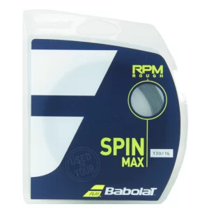 Babolat RPM Rough Czarny - naciąg tenisowy