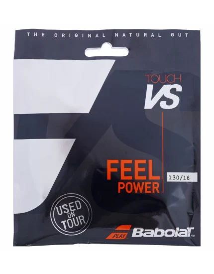 Babolat VS Touch Natural Gut Niebieski - naciąg naturalny
