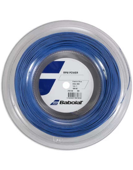Babolat RPM Power Niebieski 200m -  naciąg tenisowy