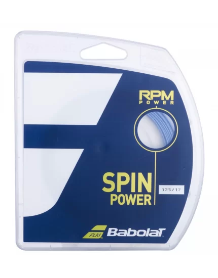 Babolat RPM Power Niebieski - naciąg tenisowy