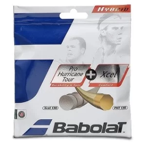 Babolat Pro Hurricane Tour  +  Xcel - naciąg tenisowy