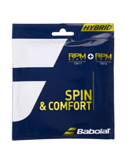 Babolat RPM Blast + RPM Soft - naciąg tenisowy