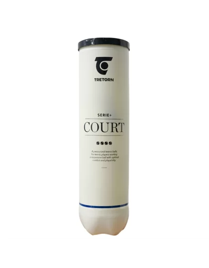 Tretorn Serie+ Court (4 szt.) - piłki tenisowe