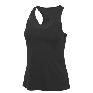 Fila Top Angelika Black - koszulka tenisowa