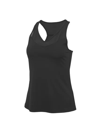 Fila Top Angelika Black - koszulka tenisowa