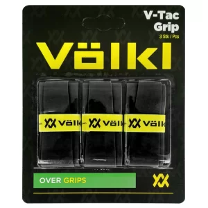 Volkl V-Tac Grip Czarne (3 szt.) - owijki tenisowe
