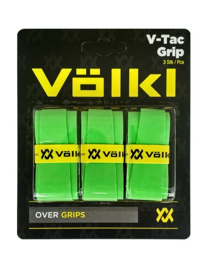 Volkl V-Tac Grip Neon Green (3 szt.) - owijki tenisowe