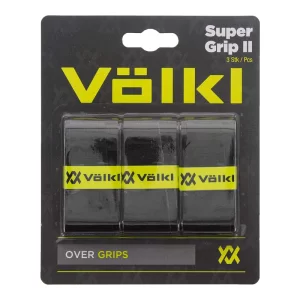 Volkl Super Grip II Czarne (3 szt.) - owijki wierzchnie