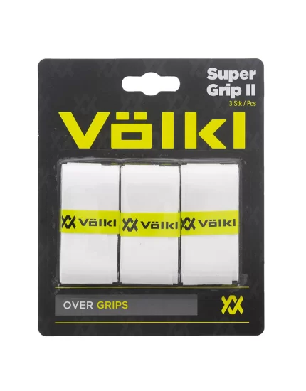 Volkl Super Grip II Białe (3 szt.) - owijki wierzchnie