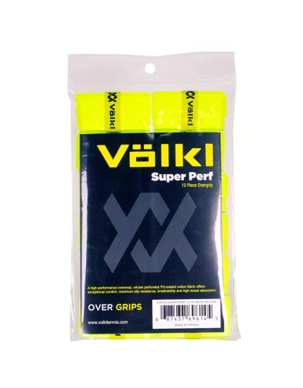 Volkl Super Perf Neon Yellow (12 szt.) - owijki wierzchnie