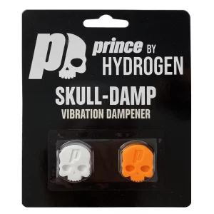 Prince Hydrogen Skull Damp Biały Pomarańczowy (2 szt.) - wibrastopy