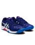 Asics Gel-Resolution 8 Clay GS Dive Blue White - buty tenisowe juniorskie