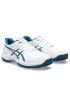 Asics Gel-Game 9 GS Clay/OC White Restful Teal - juniorskie buty tenisowe