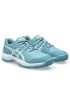 Asics Gel-Game 9 GS Clay/OC Gris Blue White - juniorskie buty tenisowe