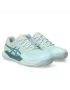 Asics Gel-Resolution 9 GS Clay Soothing Sea Gris Blue - juniorskie buty tenisowe