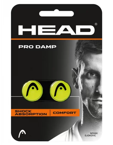 Head Pro Damp Żółte (2 szt.) - wibrastopy