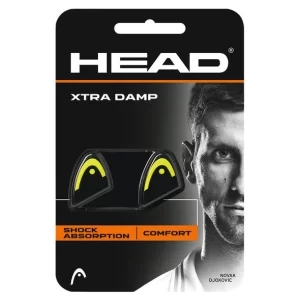 Head Xtra Damp Black Yellow (2 szt.) - wibrastopy