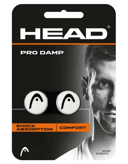 Head Pro Damp Białe (2 szt.) - wibrastopy
