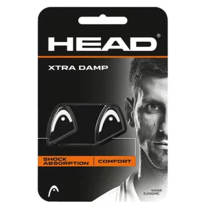 Head Xtra Damp Black White (2 szt.) - wibrastopy