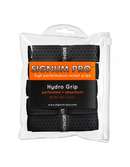 Signum Pro Hydro Grip Czarna (5 szt.) - owijka bazowa