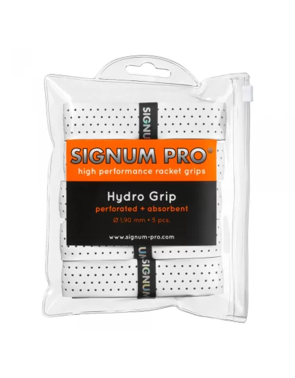Signum Pro Hydro Grip Białe (5 szt.) - owijka bazowa