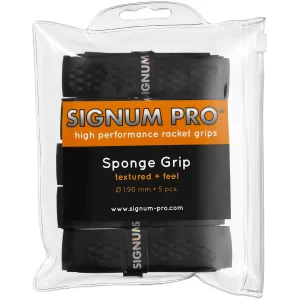 Signum Pro Sponge Grip Czarne (5 szt.) - owijki bazowe