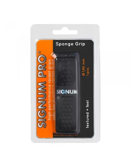 Signum Pro Sponge Grip Czarna - owijka bazowa