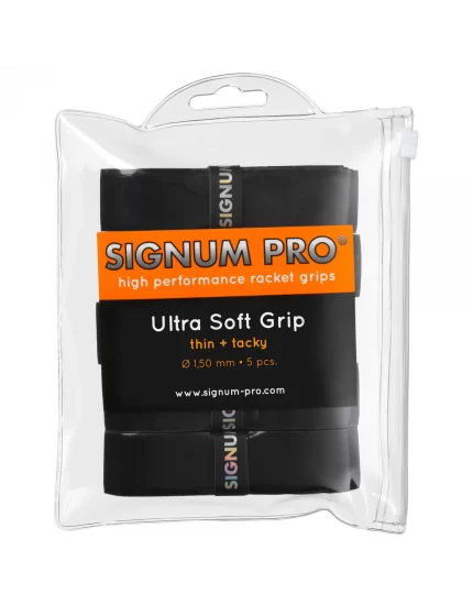 Signum Pro Ultra Soft Grip Czarne (5 szt.) - owijki bazowe
