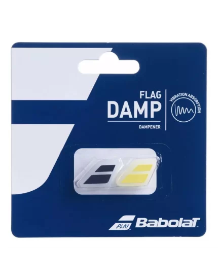 Babolat Flag Damp Yellow Black (2 szt.) - wibrastopy