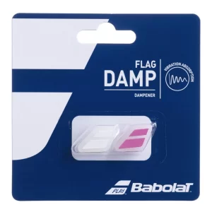 Babolat Flag Damp Pink White (2 szt.) - wibrastopy