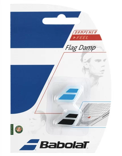 Babolat Flag Damp Black Blue (2 szt.) - wibrastopy