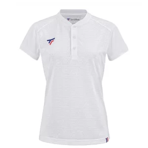 Tecnifibre Team Mesh Polo White - damska koszulka 