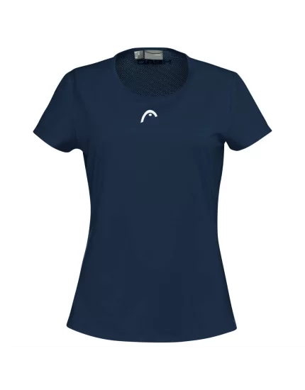 Head TIE-BREAK T-shirt Women Dark Blue - damska koszulka tenisowa