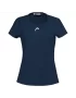 Head TIE-BREAK T-shirt Women Dark Blue - damska koszulka tenisowa
