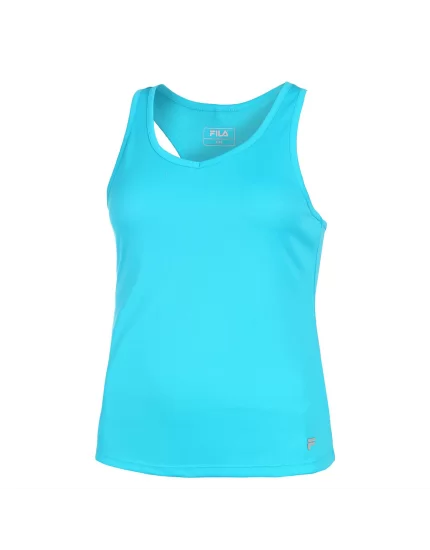 Fila Top Mila Turquoise - koszulka tenisowa